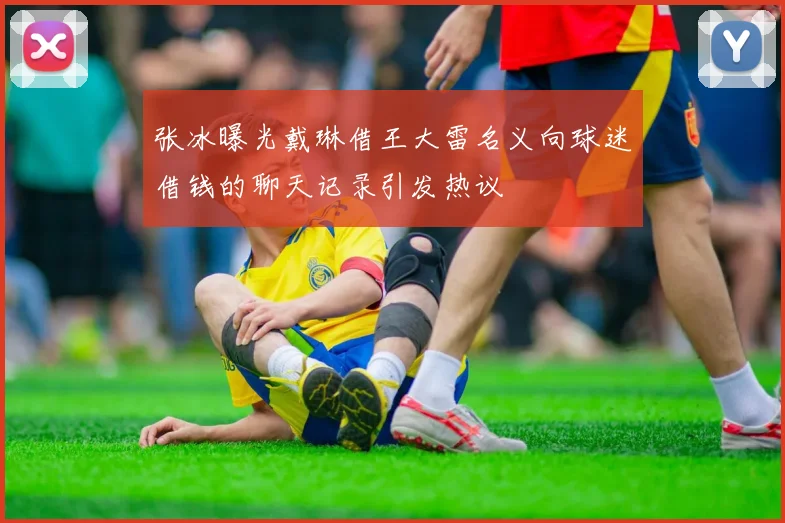 张冰曝光戴琳借王大雷名义向球迷借钱的聊天记录引发热议